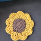 Crochet Flower Coaster