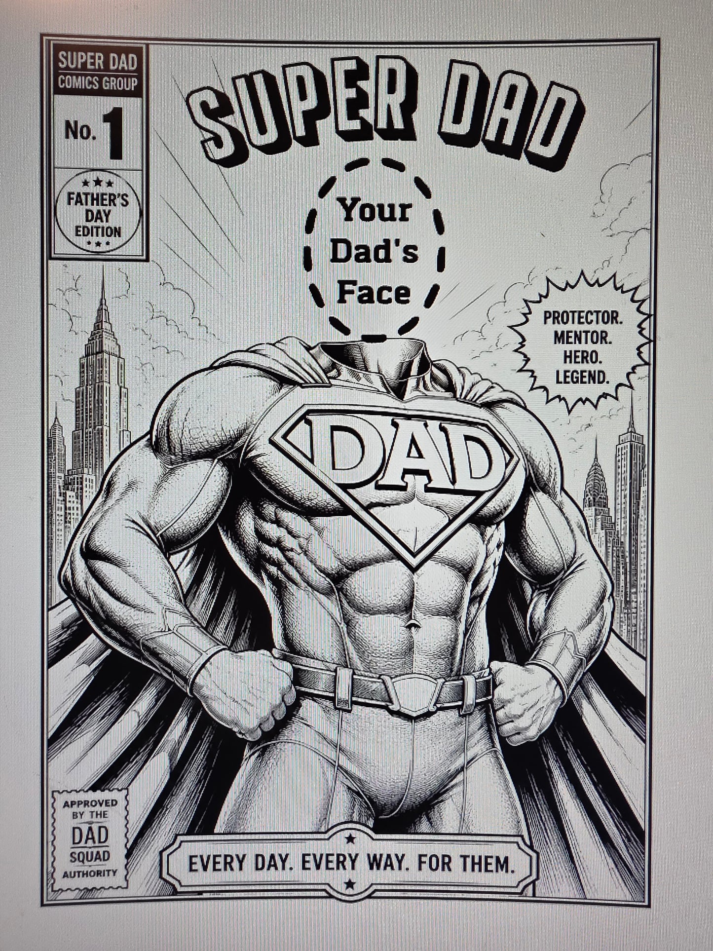 Super Dad Comic