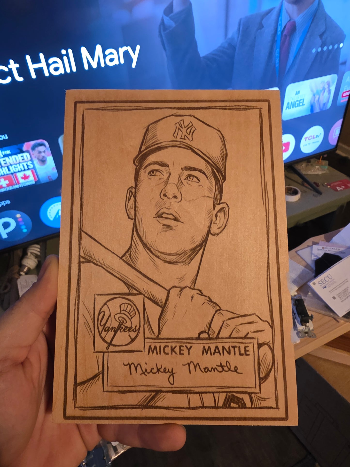 Baseball Card Art