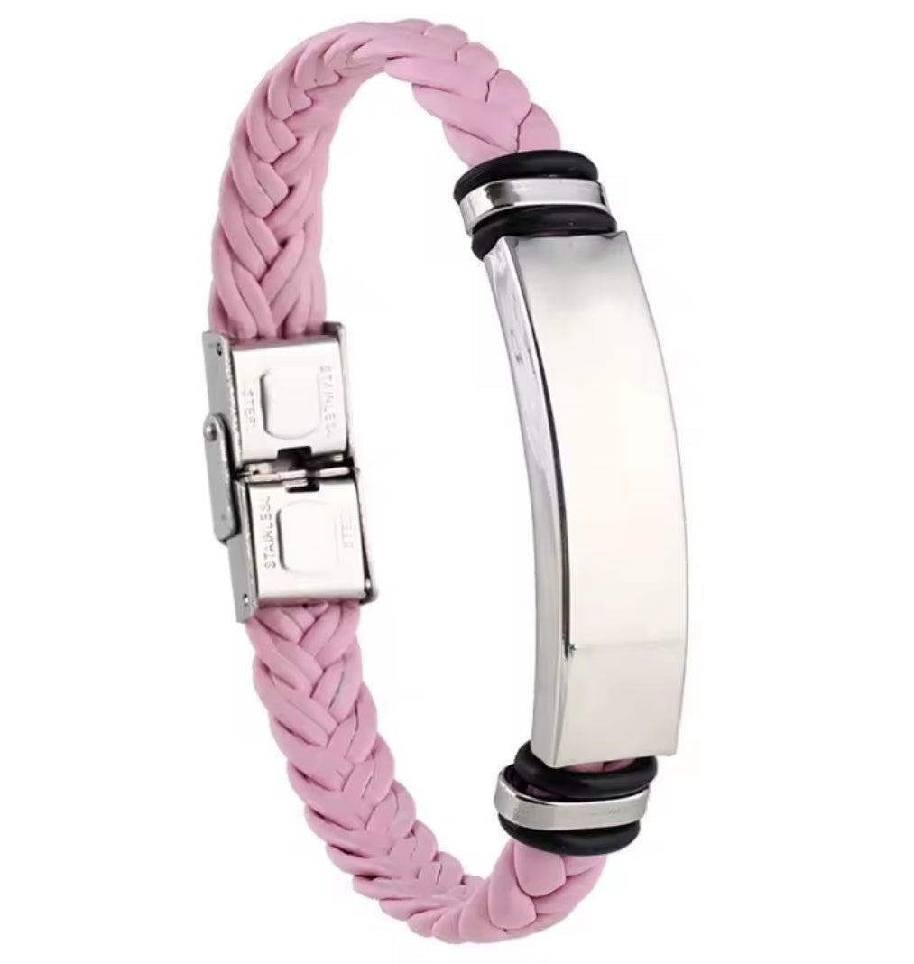 Braided fashion braclet