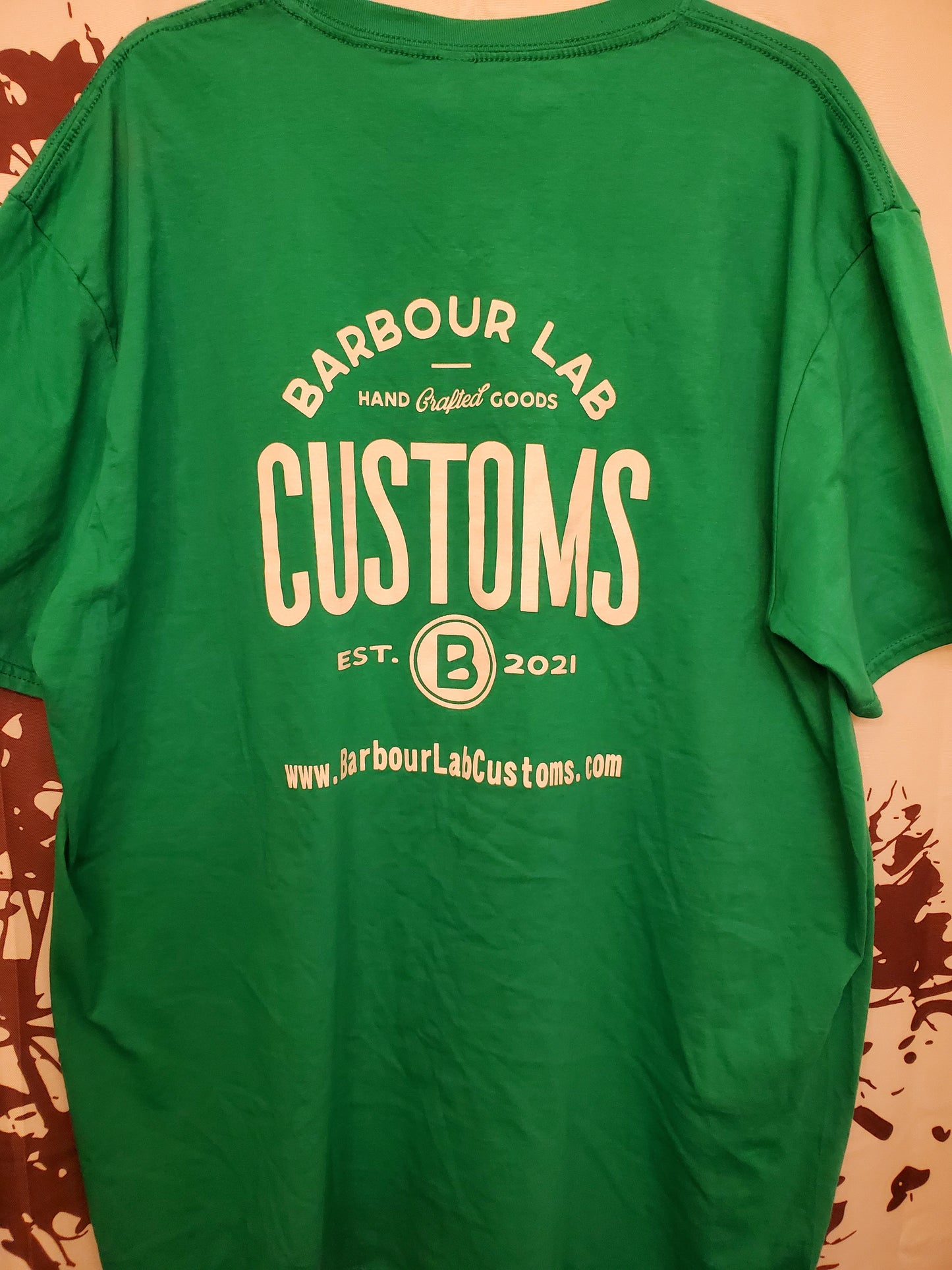 Offical Barbour Lab Customs Tee shirt