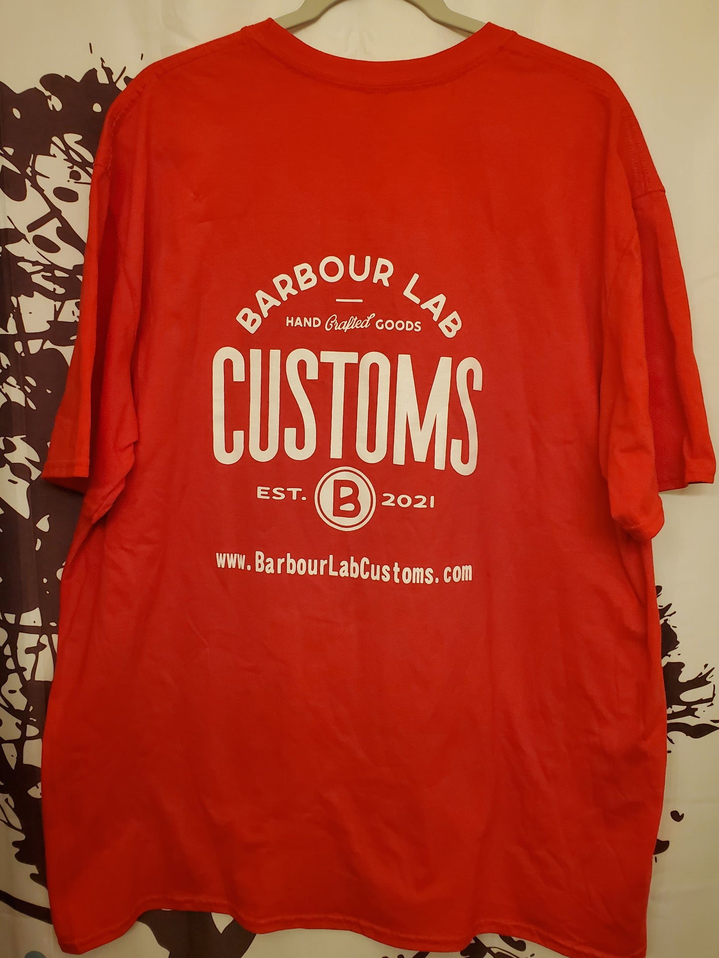 Offical Barbour Lab Customs Tee shirt