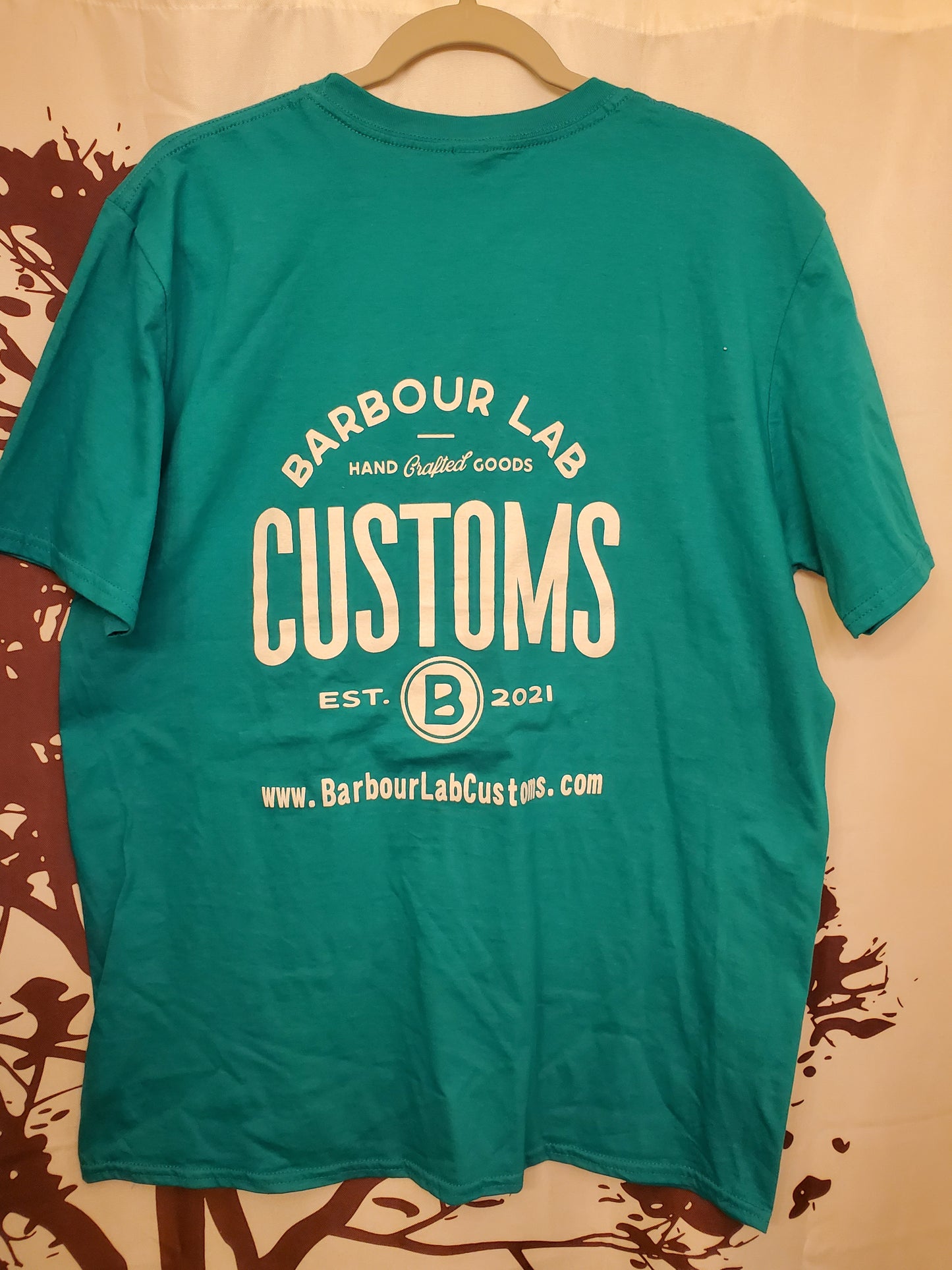 Offical Barbour Lab Customs Tee shirt