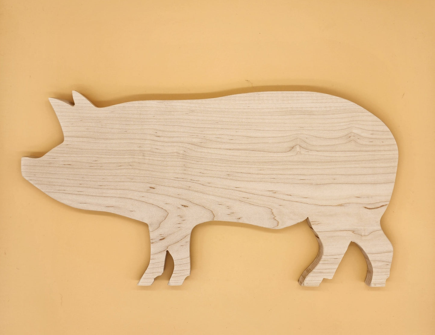 Pig cutting board